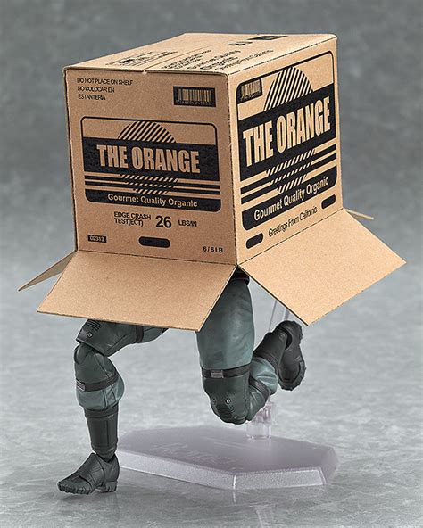 metal gear item box|metal gear solid snake box.